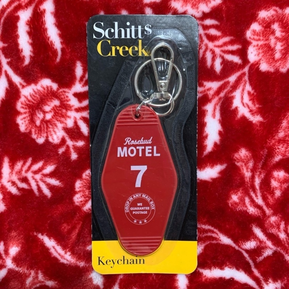 Schitt’s Creek Rosebud Motel Keychain *PRICE FIRM*